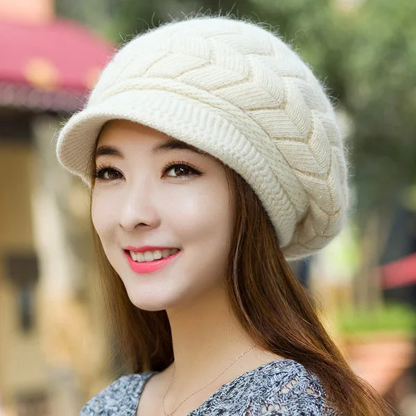 Knitted Winter Beret