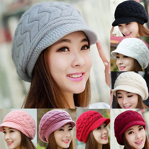 Knitted Winter Beret