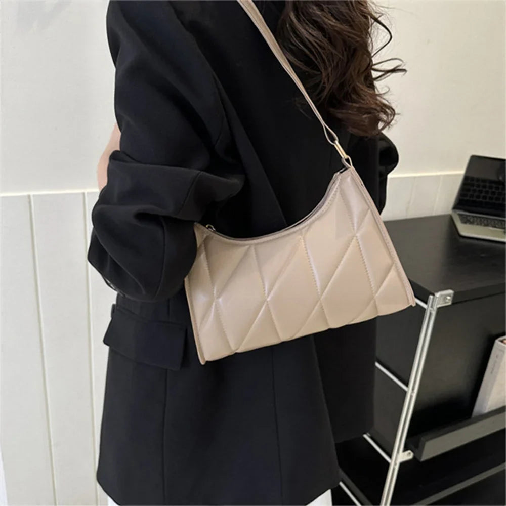 Black PU Leather Bag