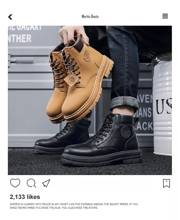 Men's Waterproof Luxury Boots