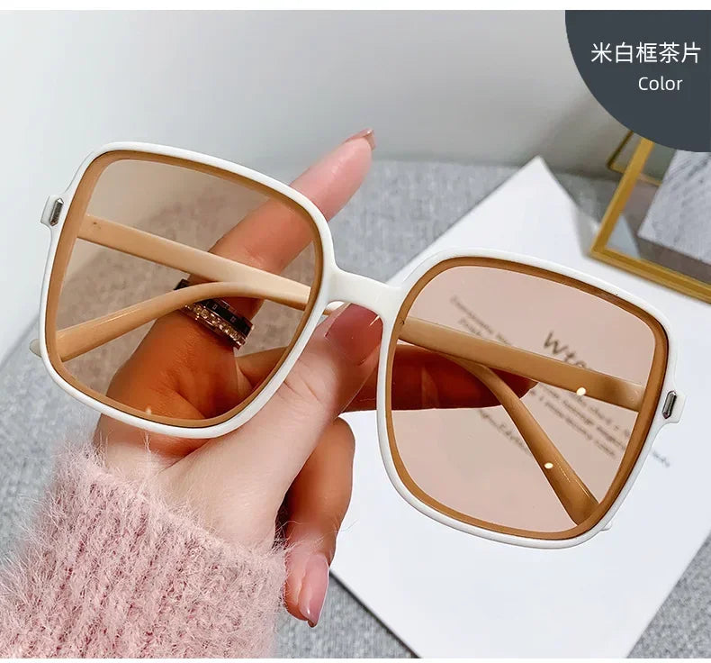 Oversized Rectangle Sunglasses