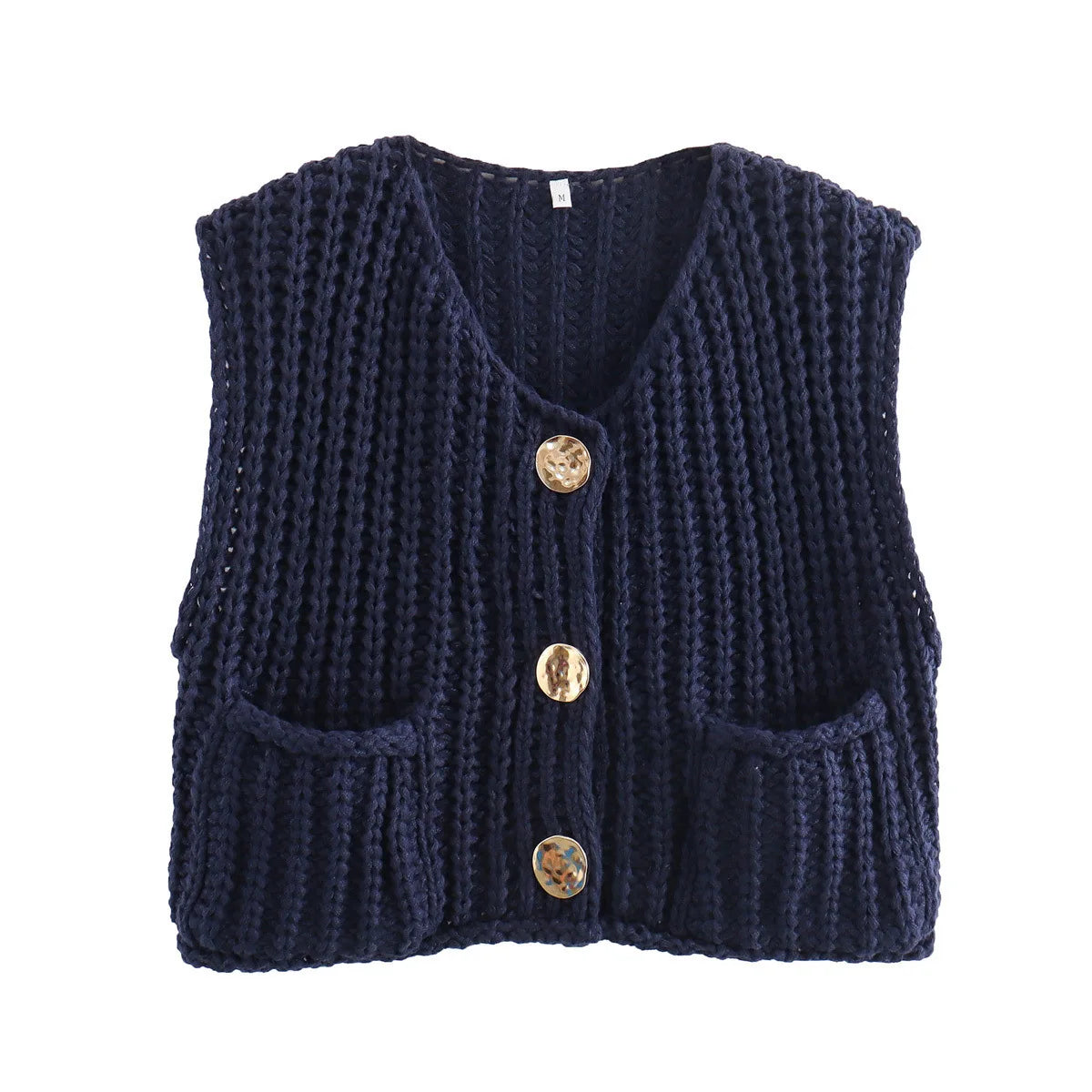 Fashion Crop Sweater Vest