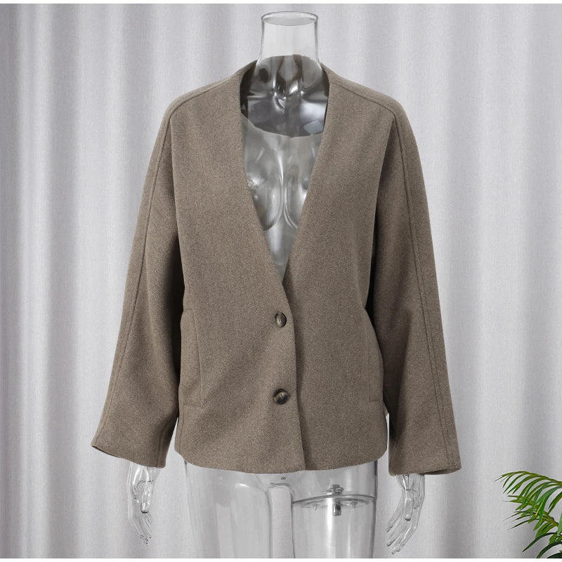 Vintage Loose Fit Blazer Coat