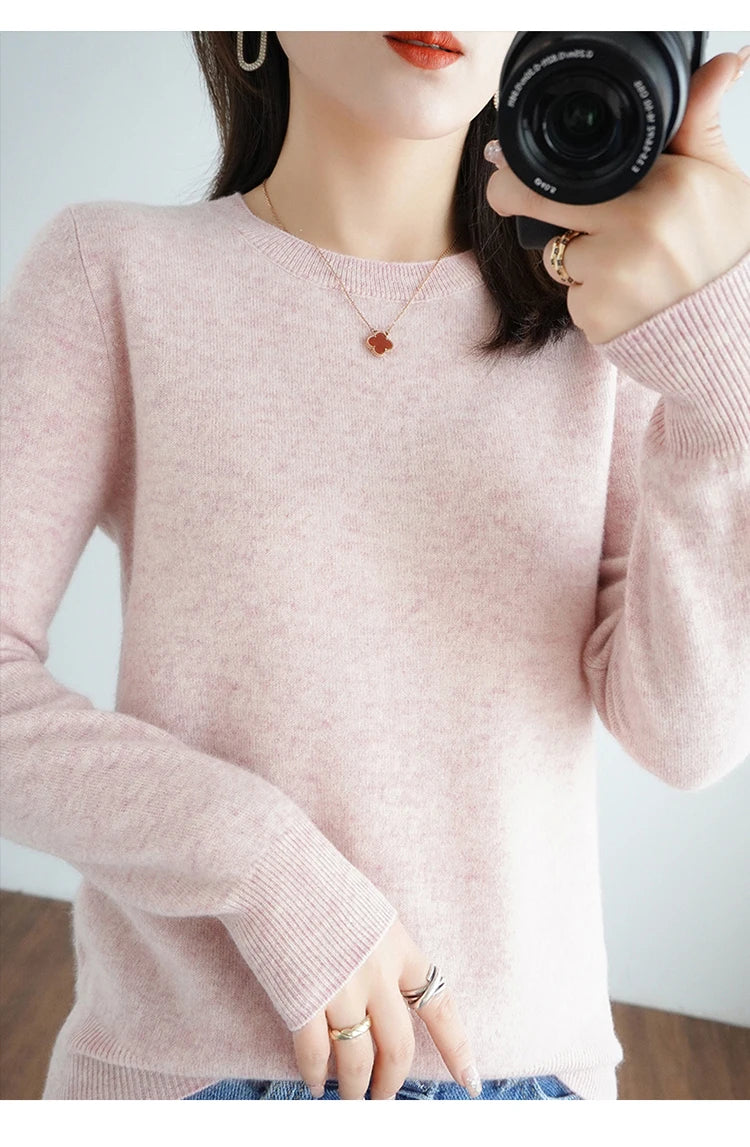 Cashmere Crew Neck Sweater