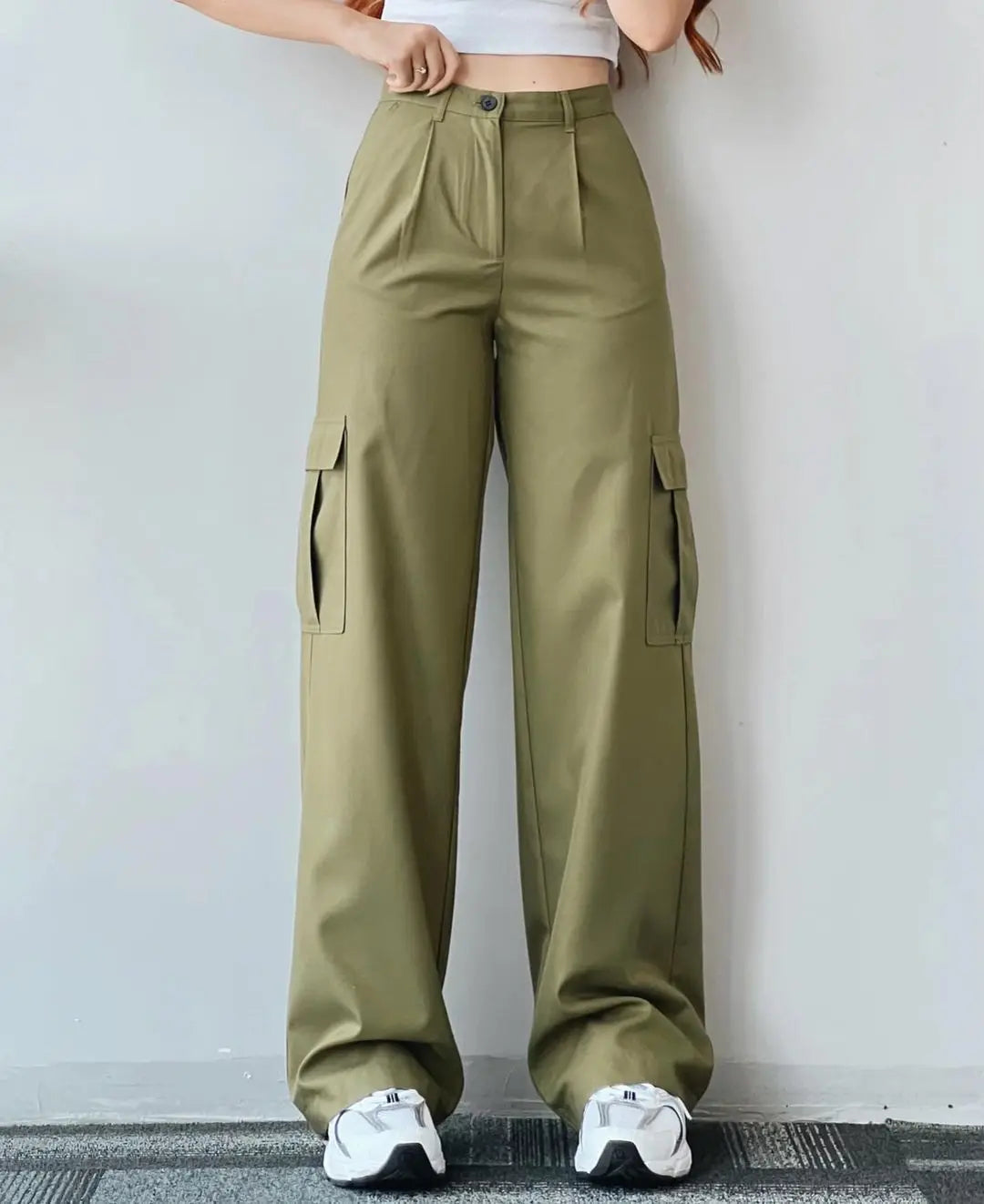 Cargo Wide Leg Pants