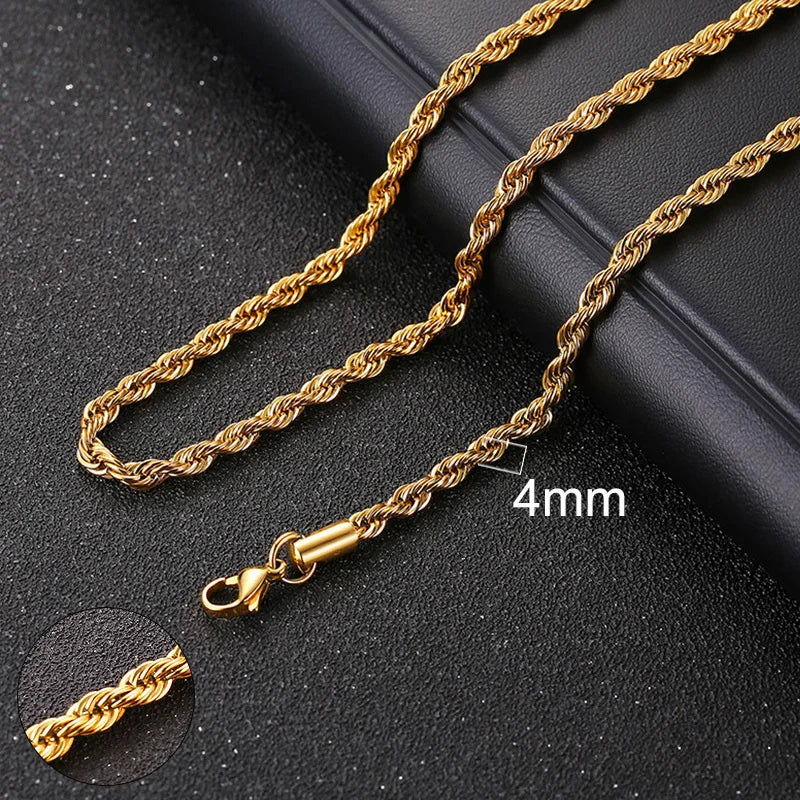 3D Vertical Bar Necklace