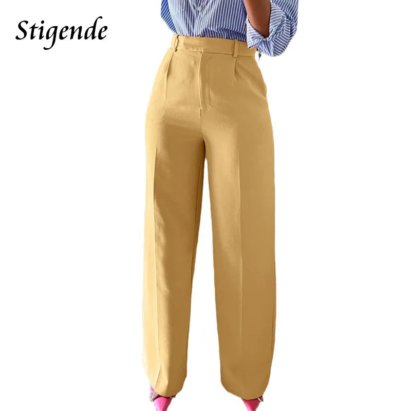 Wide Leg Dress Pants