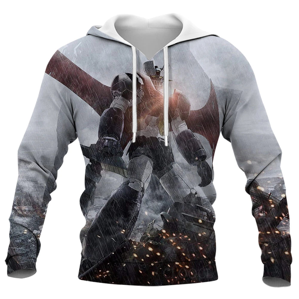 3D Anime Hoodie