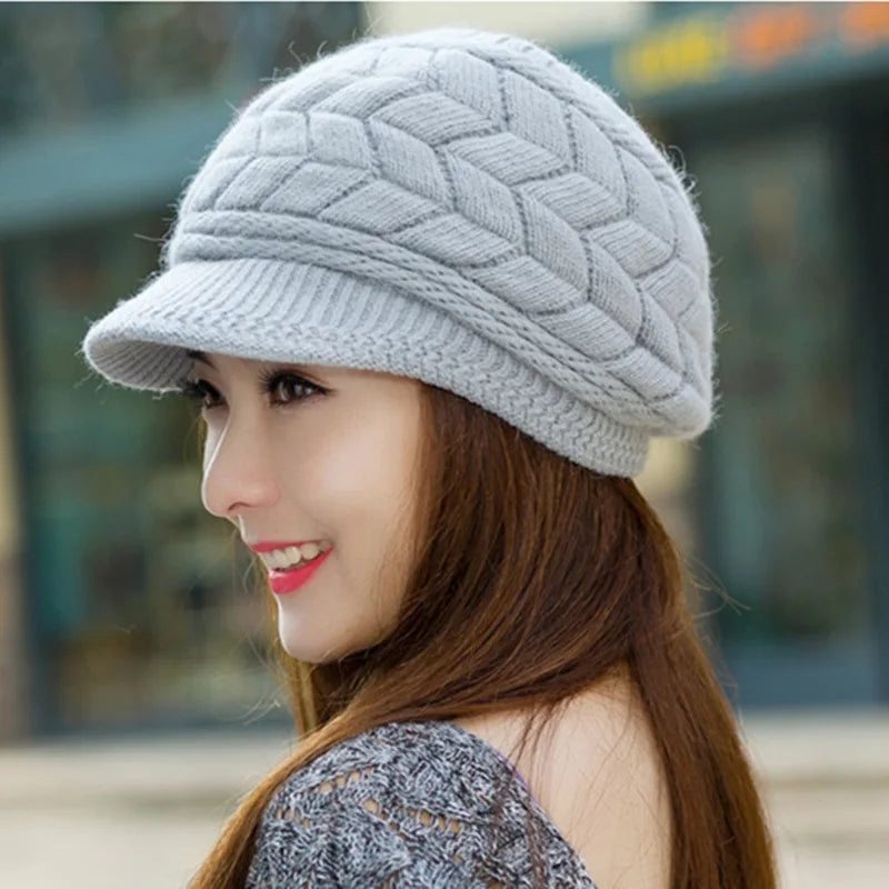 Knitted Winter Beret