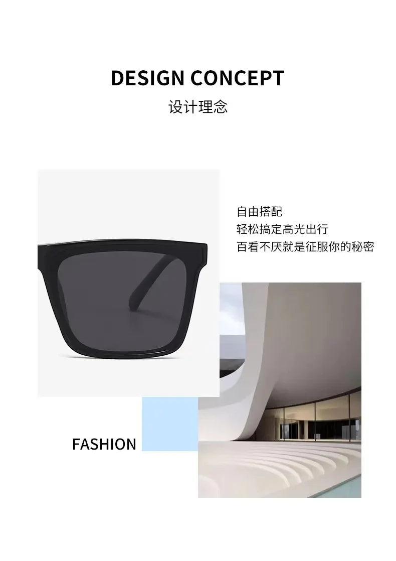 Oversized Square Sunglasses