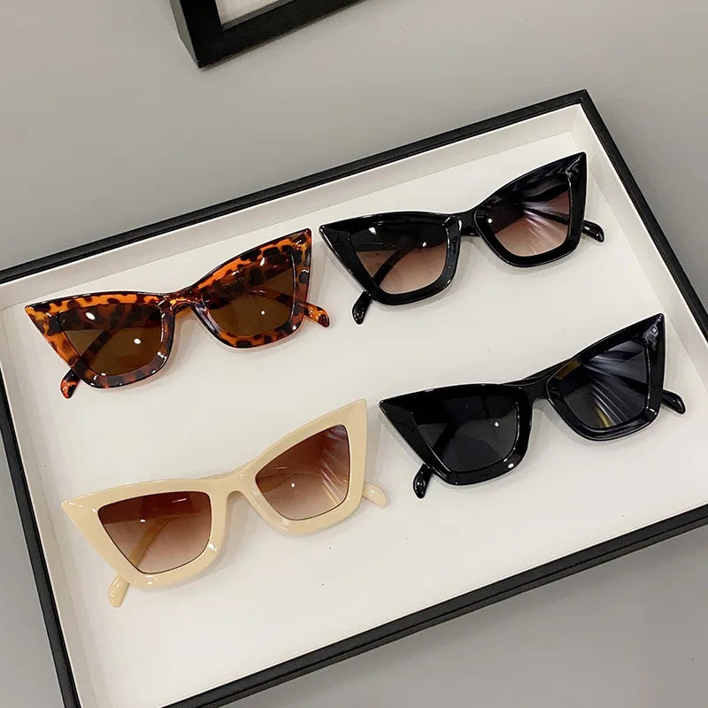 Big Frame Vintage Square Sunglasses