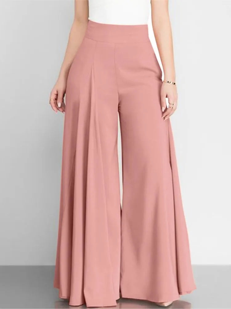 High Waist Wide Leg Pants