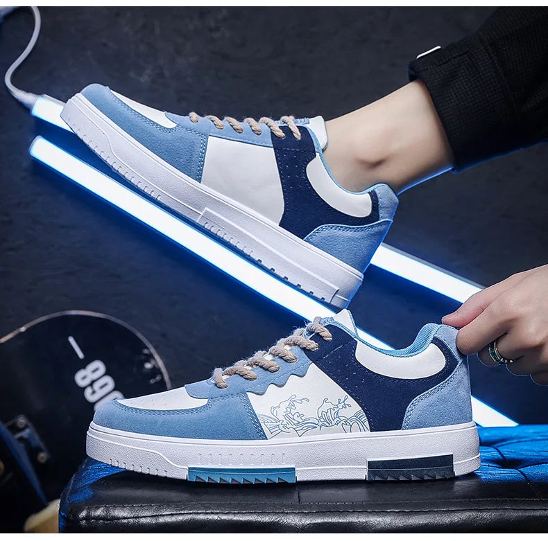 Breathable Lace-Up Sneakers