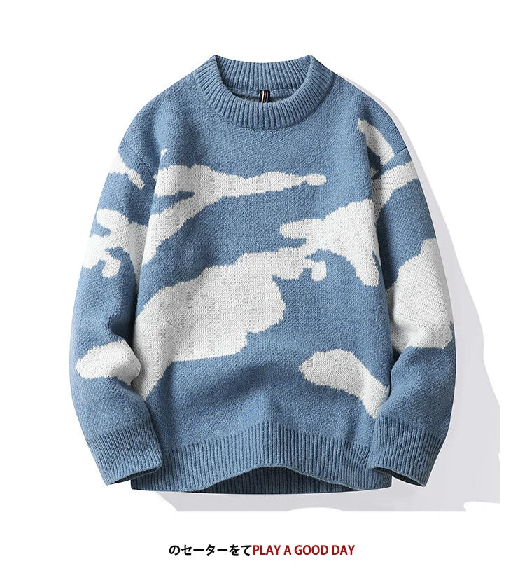 Cloud Pattern Sweater