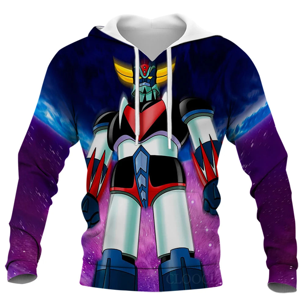 3D Anime Hoodie