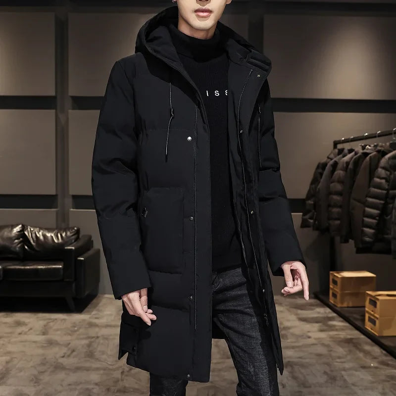 Cotton-Padded Long Coat