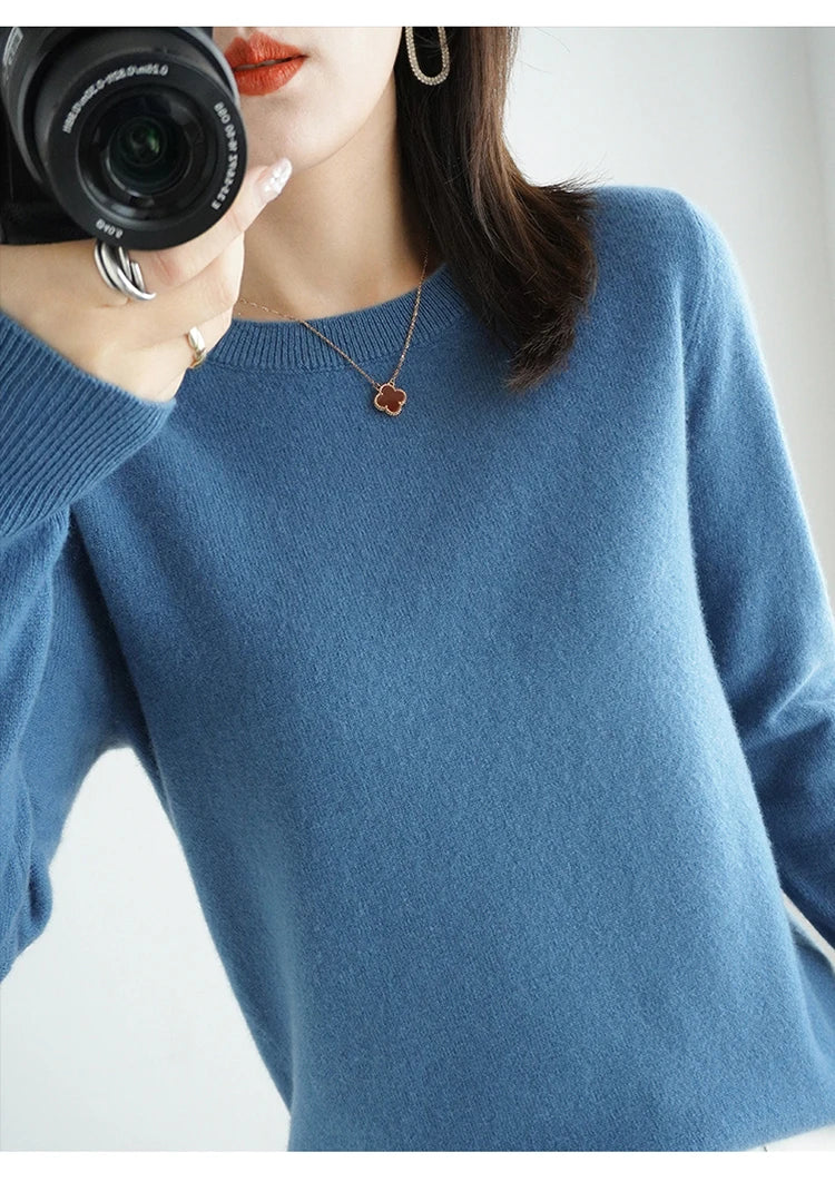 Cashmere Crew Neck Sweater