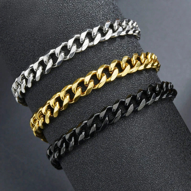 Curb Cuban Chain Bracelet