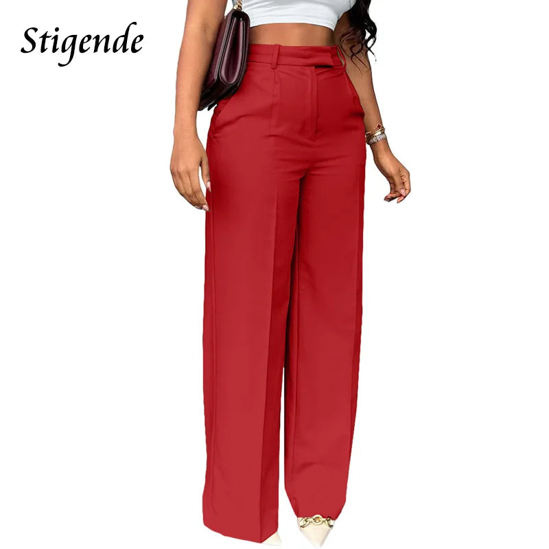 Wide Leg Dress Pants