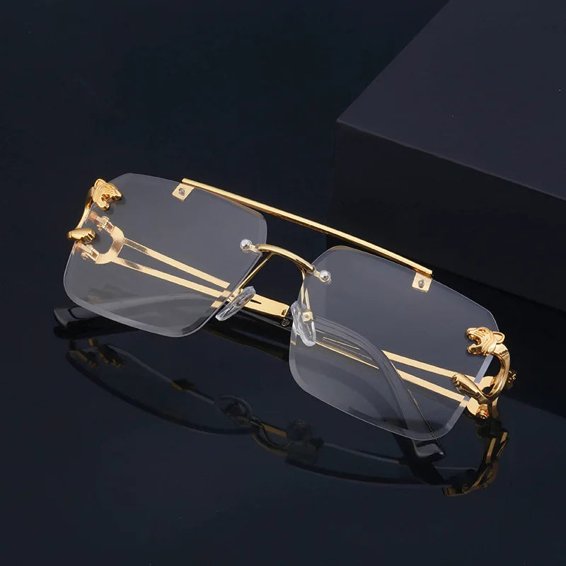 Rimless Square Luxury Sunglasses