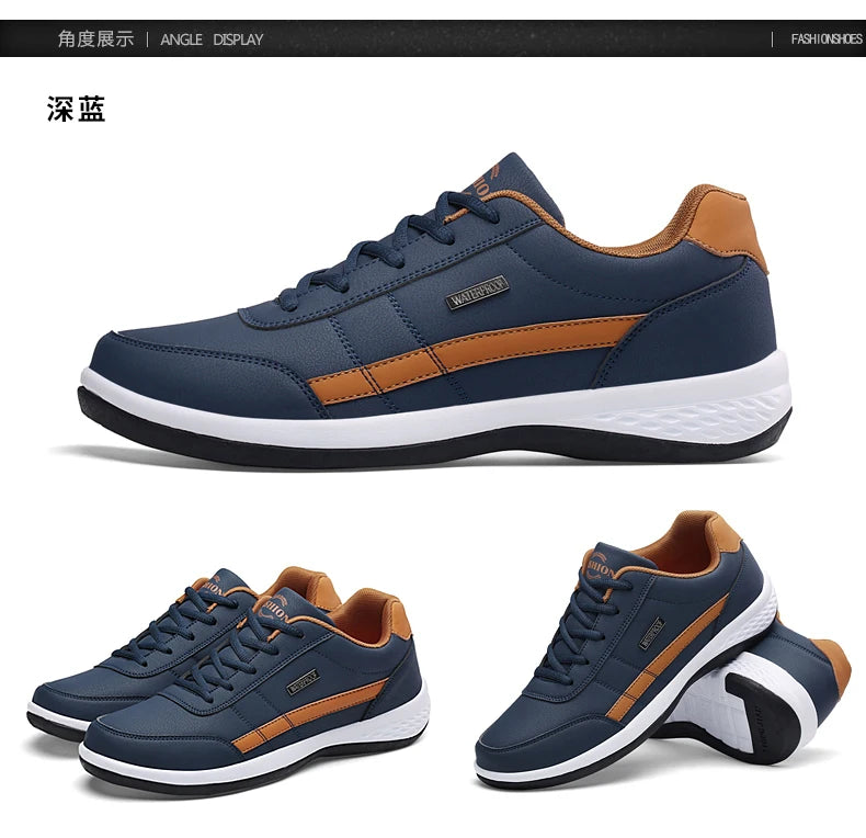 Leather Sneakers for Men