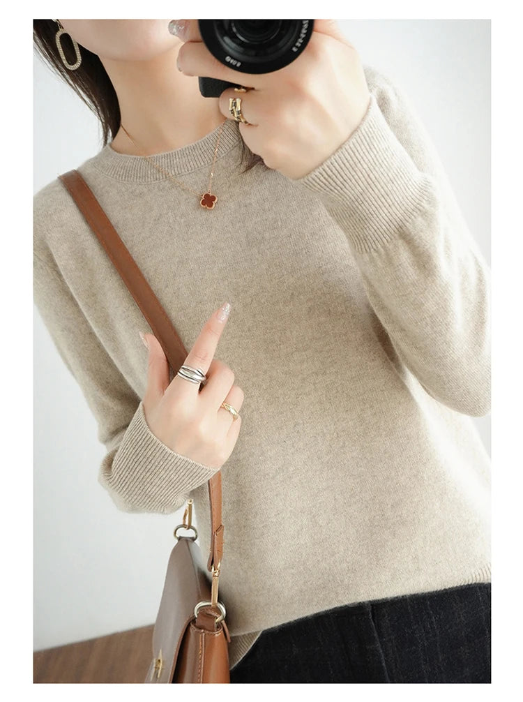 Cashmere Crew Neck Sweater