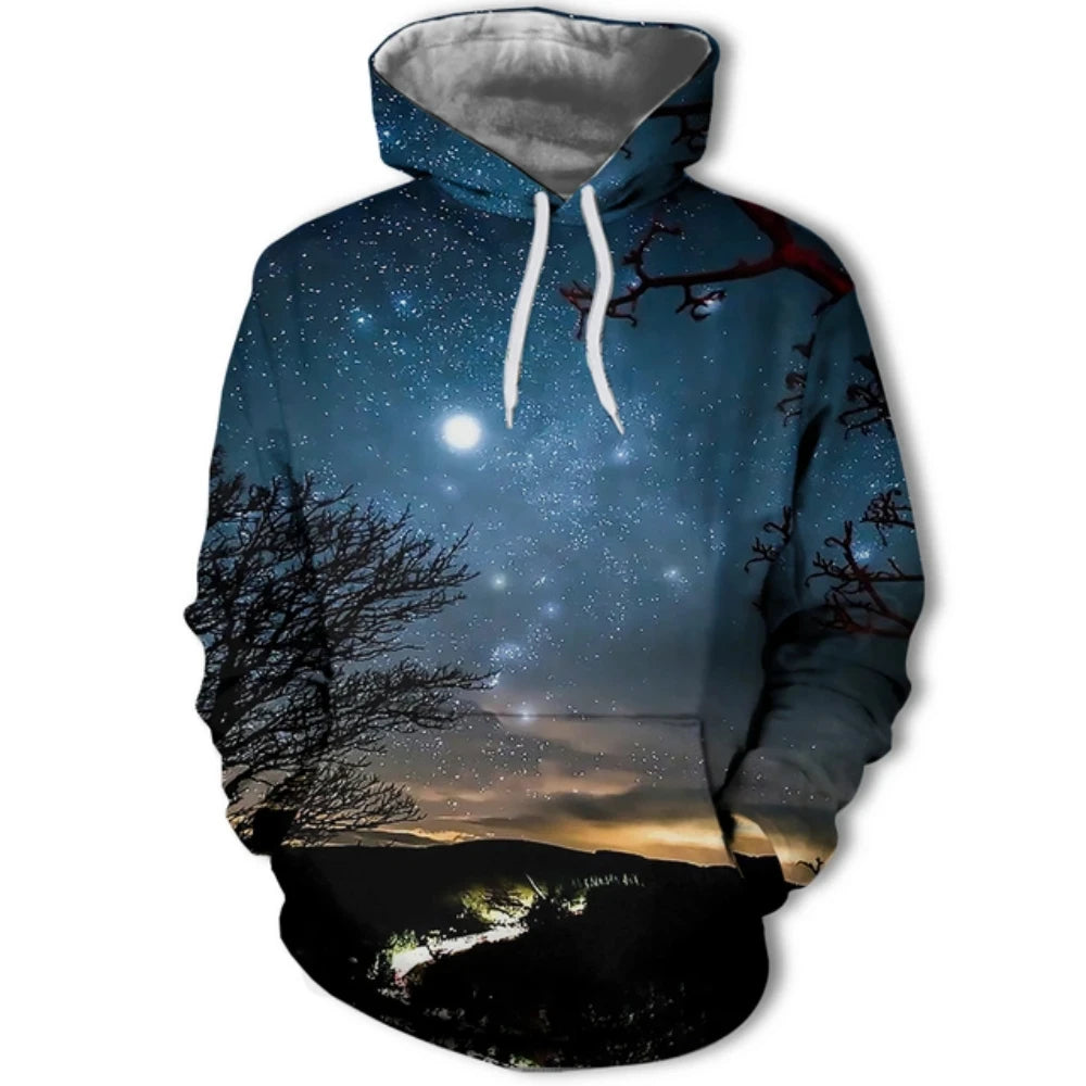 Galaxy 3D Print Hoodie