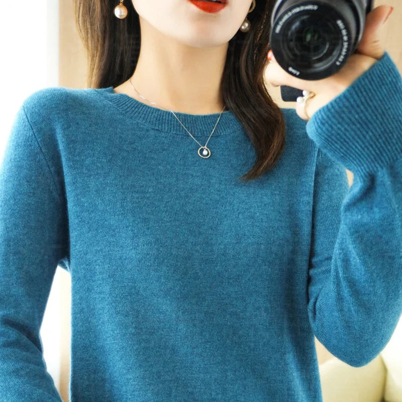 Cashmere Crew Neck Sweater