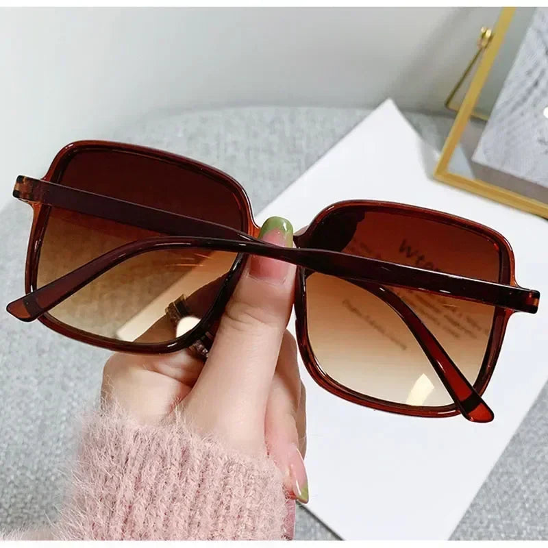 Oversized Rectangle Sunglasses