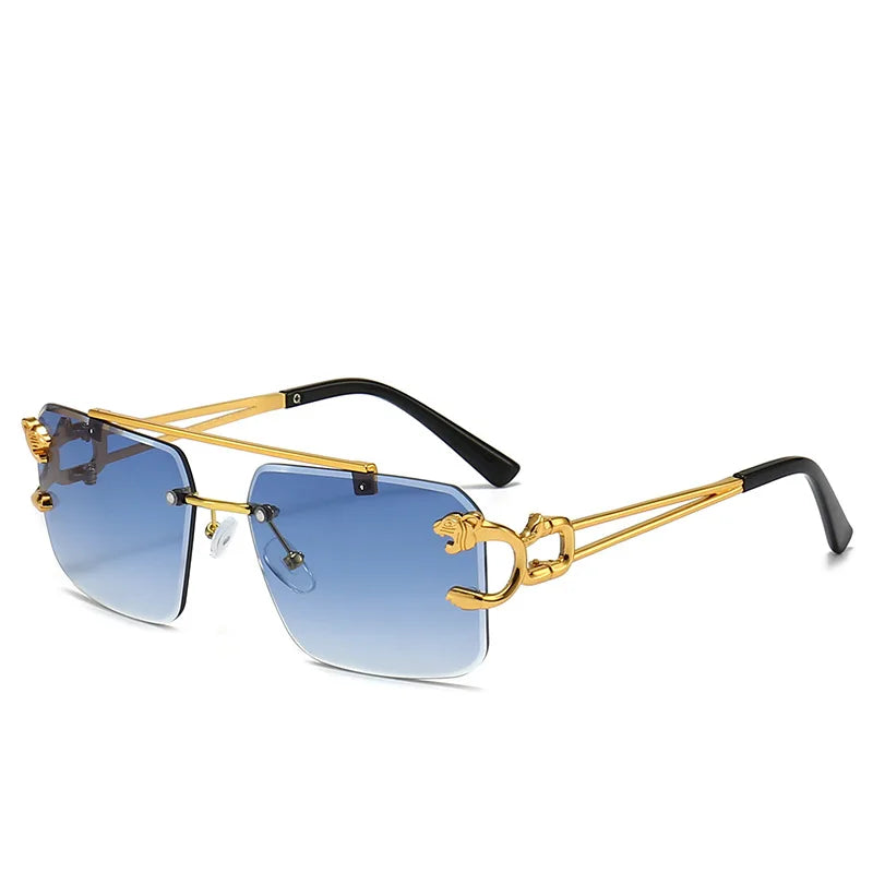 Rimless Square Luxury Sunglasses