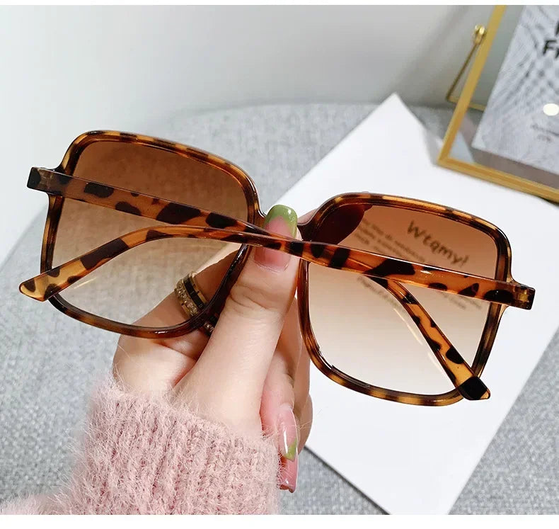 Oversized Rectangle Sunglasses