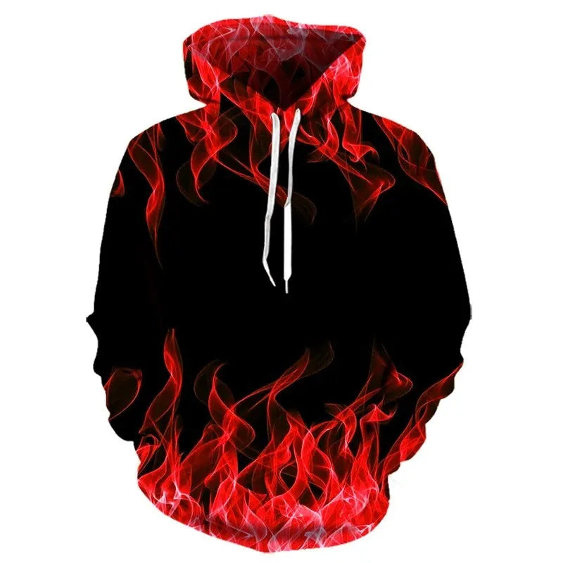 Men’s 3D Skull Hoodie