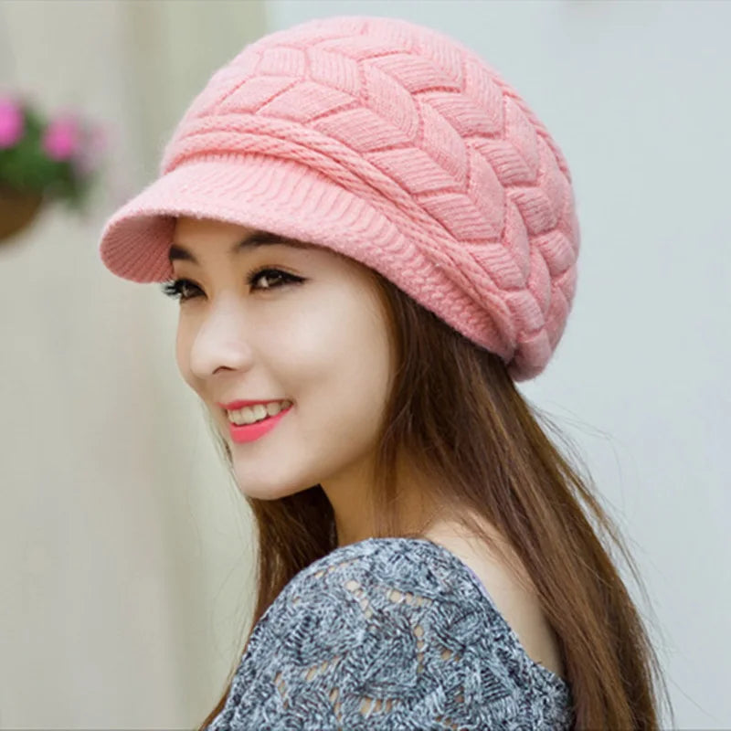 Knitted Winter Beret