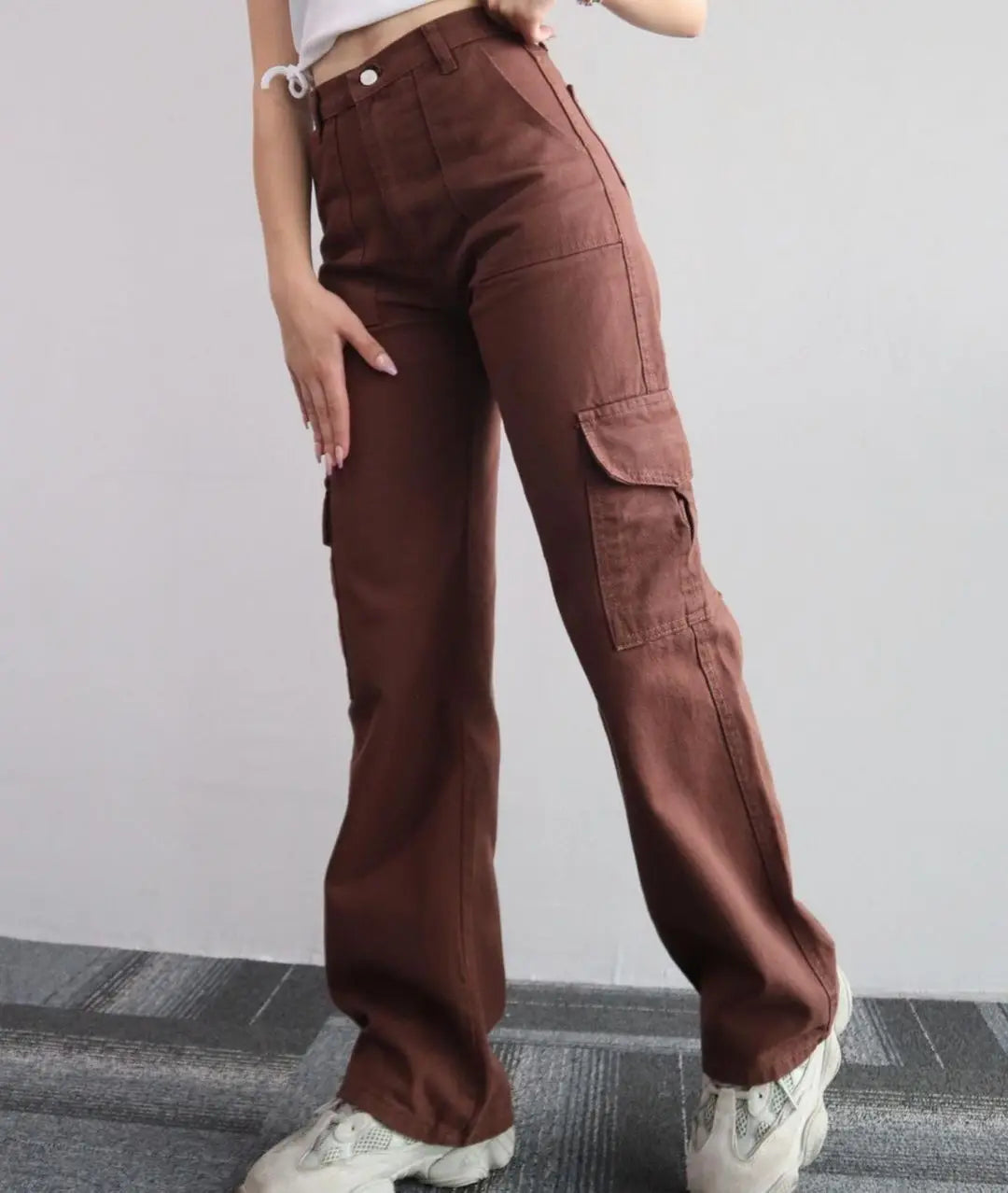 Cargo Wide Leg Pants