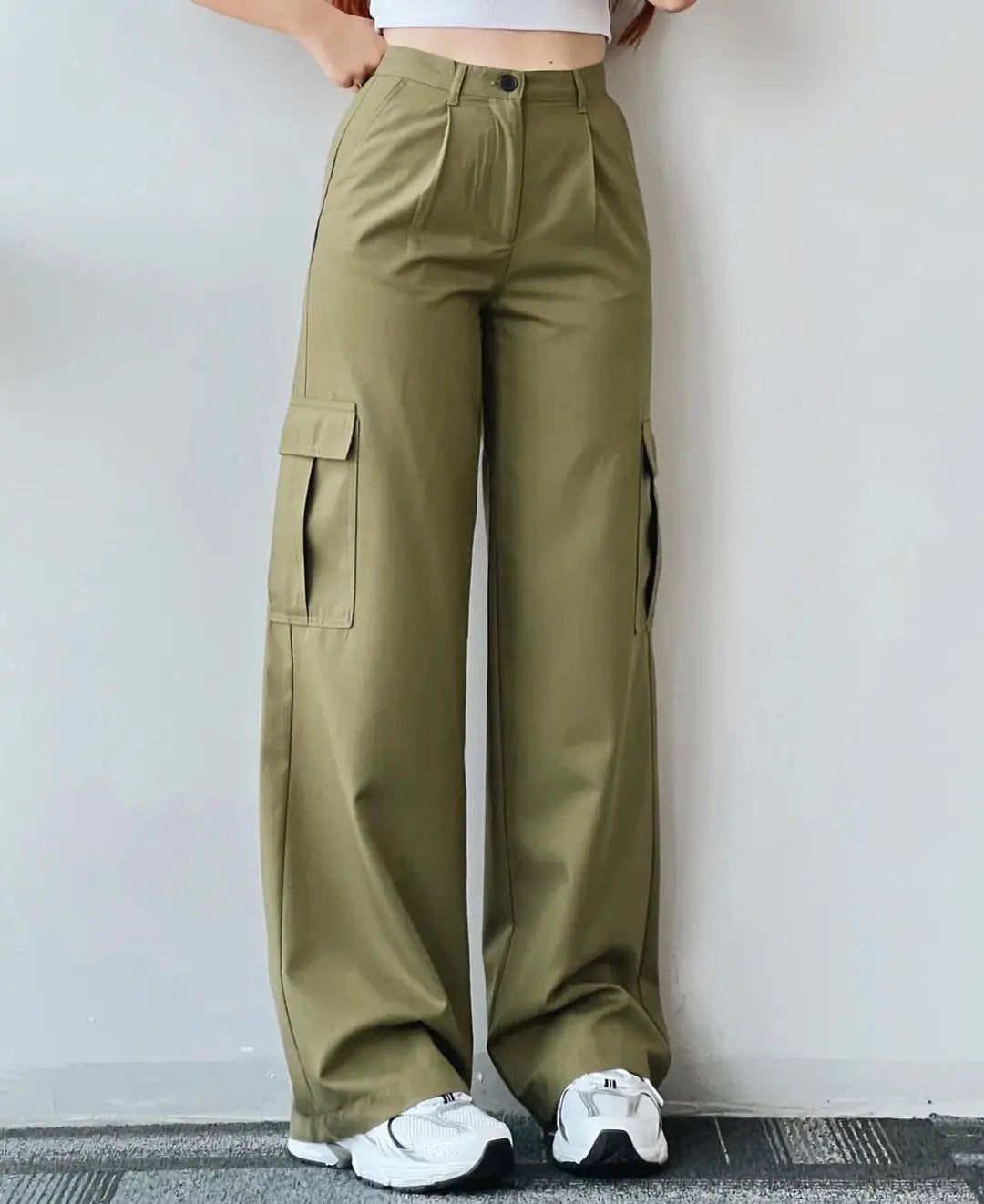 Cargo Wide Leg Pants