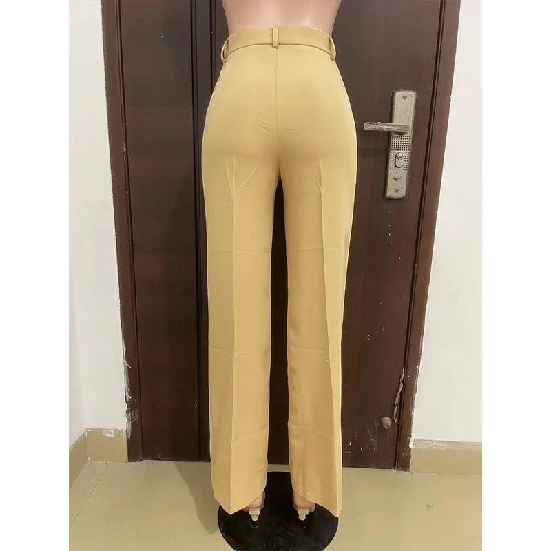 Wide Leg Dress Pants