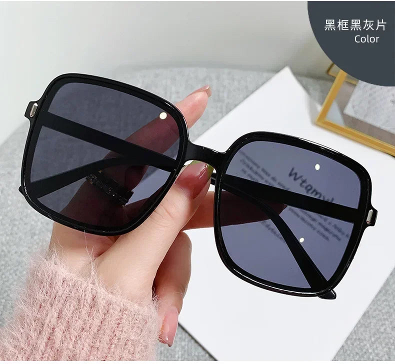 Oversized Rectangle Sunglasses