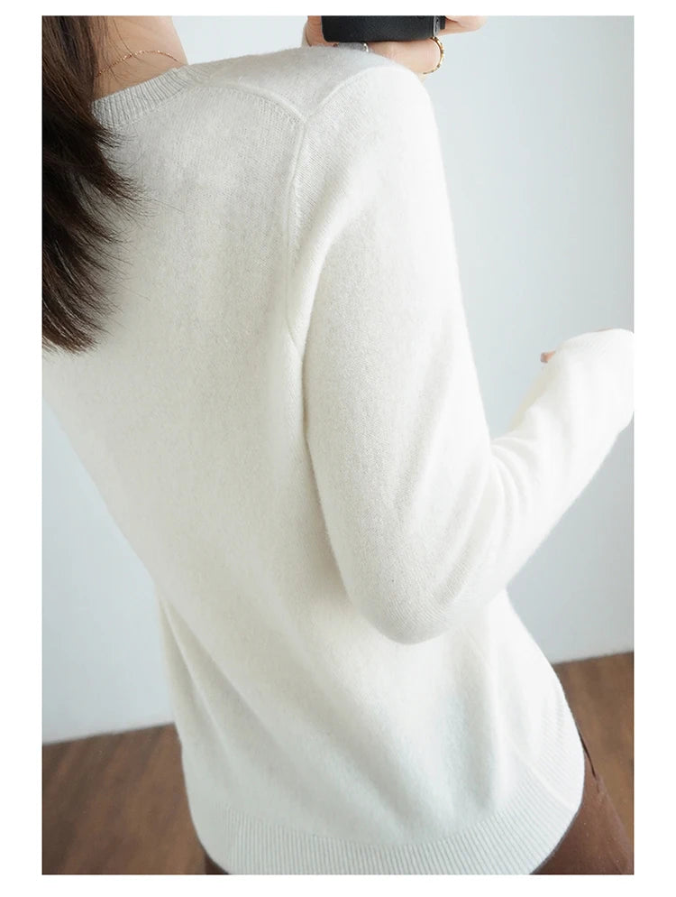 Cashmere Crew Neck Sweater