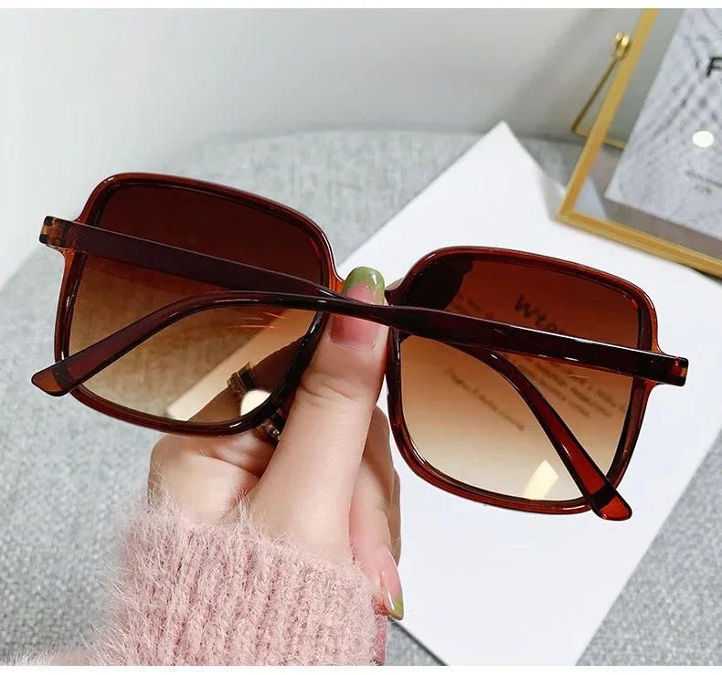 Oversized Rectangle Sunglasses