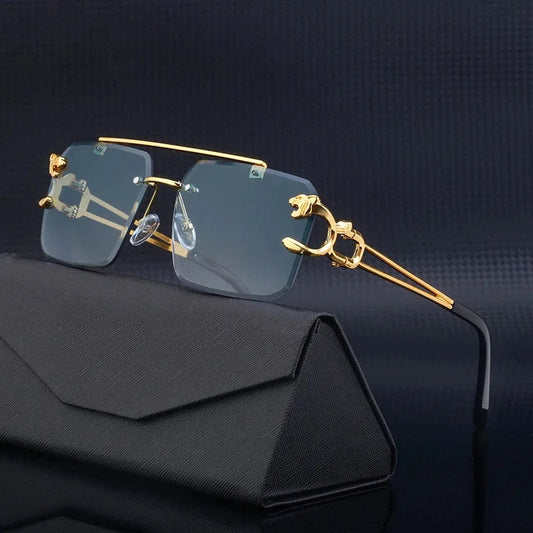 Rimless Square Luxury Sunglasses