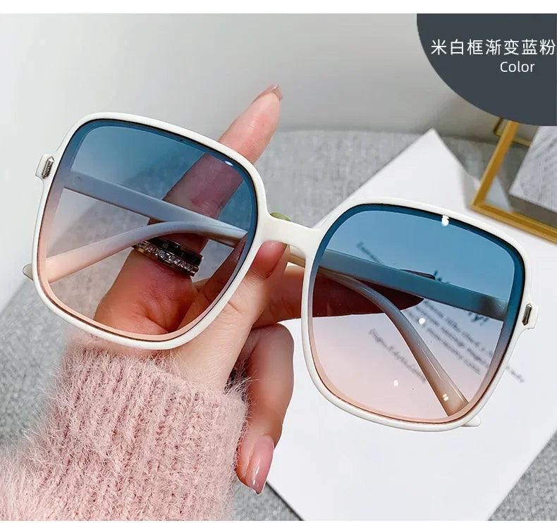 Oversized Rectangle Sunglasses