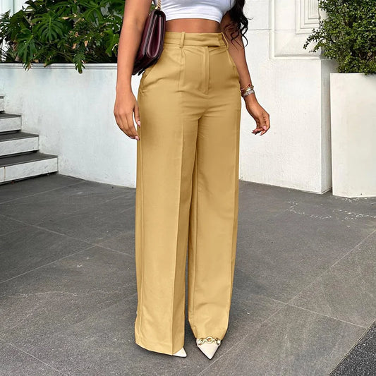 Wide Leg Dress Pants