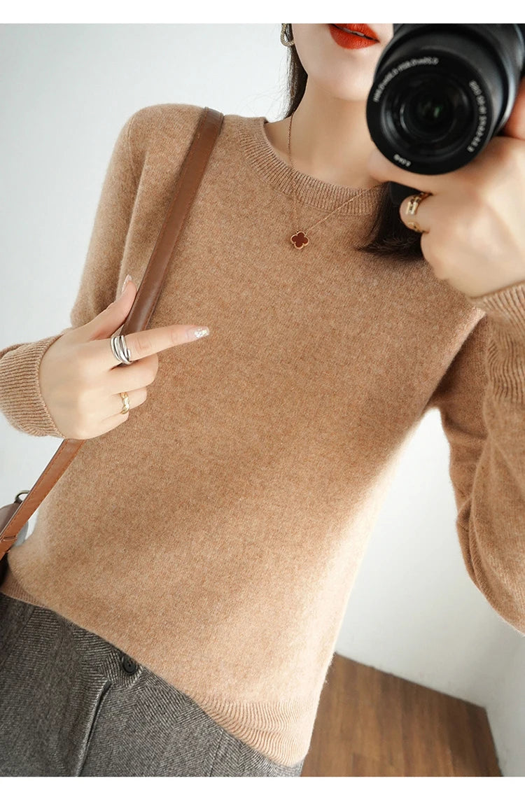 Cashmere Crew Neck Sweater