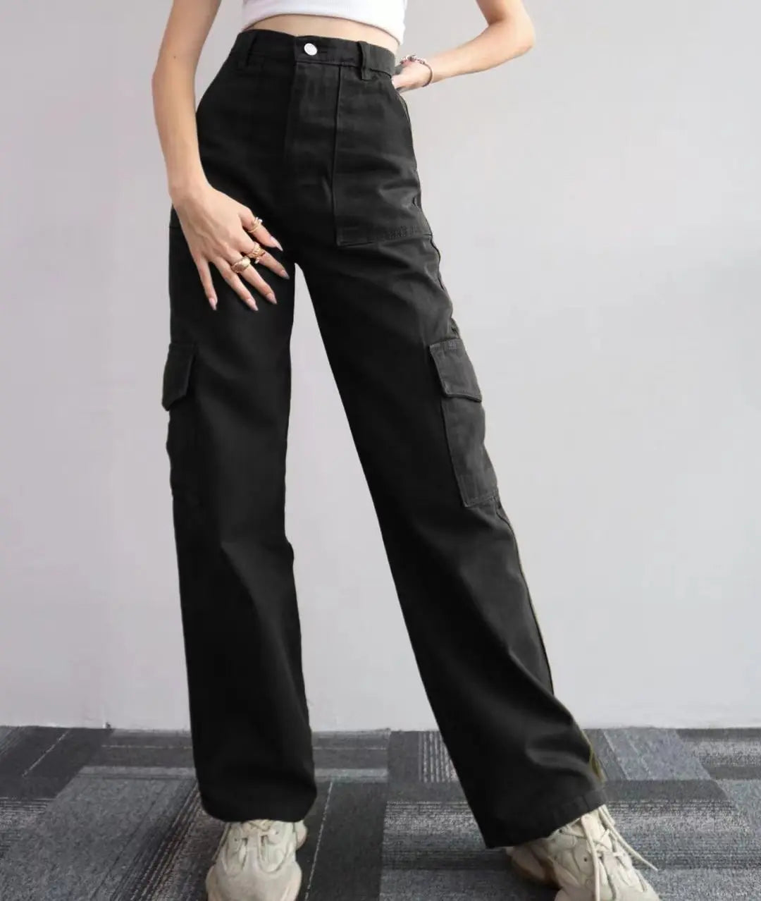 Cargo Wide Leg Pants