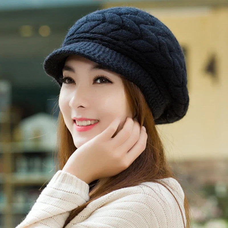 Knitted Winter Beret